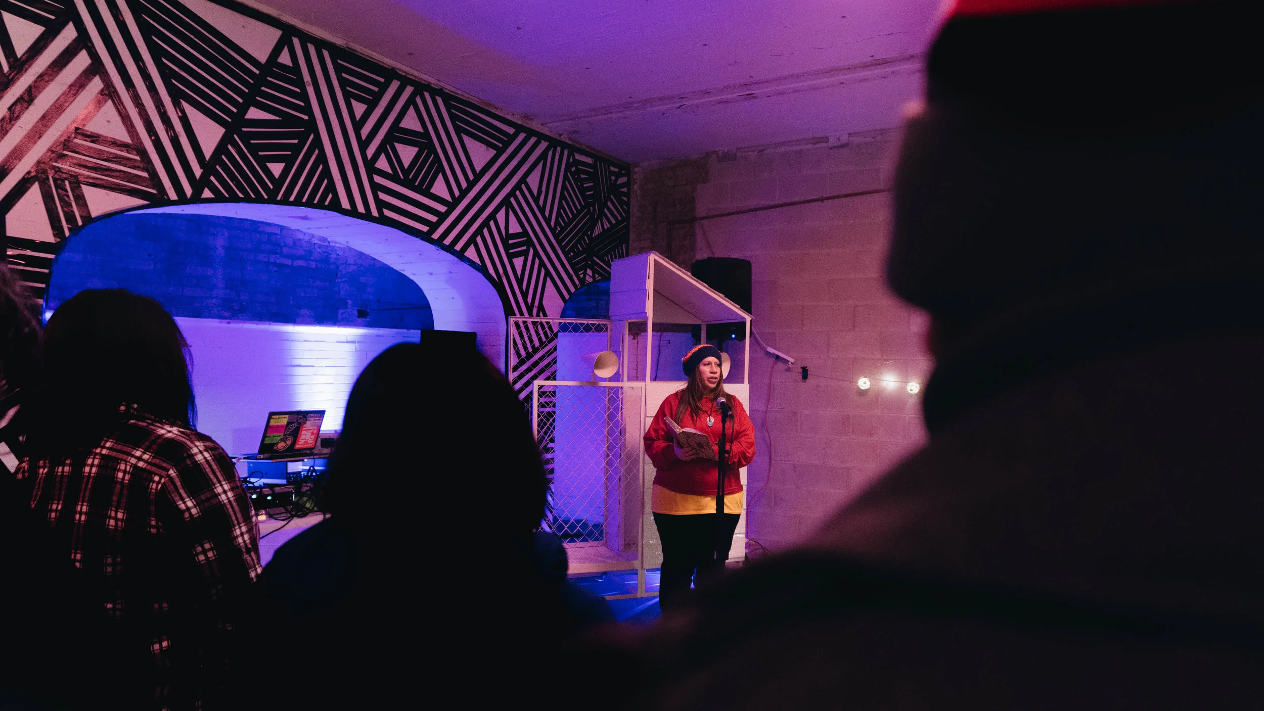 Performance from Monica Cosby of Visible Voices