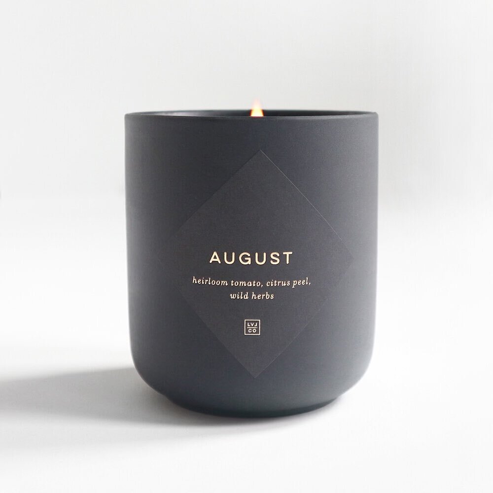 AUGUST // Sun-drenched tomato vines mingle with juicy citrus, wild herbs, and sun-baked earth for an intoxicating ode to summer.

Hand-poured in our San Francisco studio and housed in a reusable ceramic vessel, each candle is made with a vegan coconu
