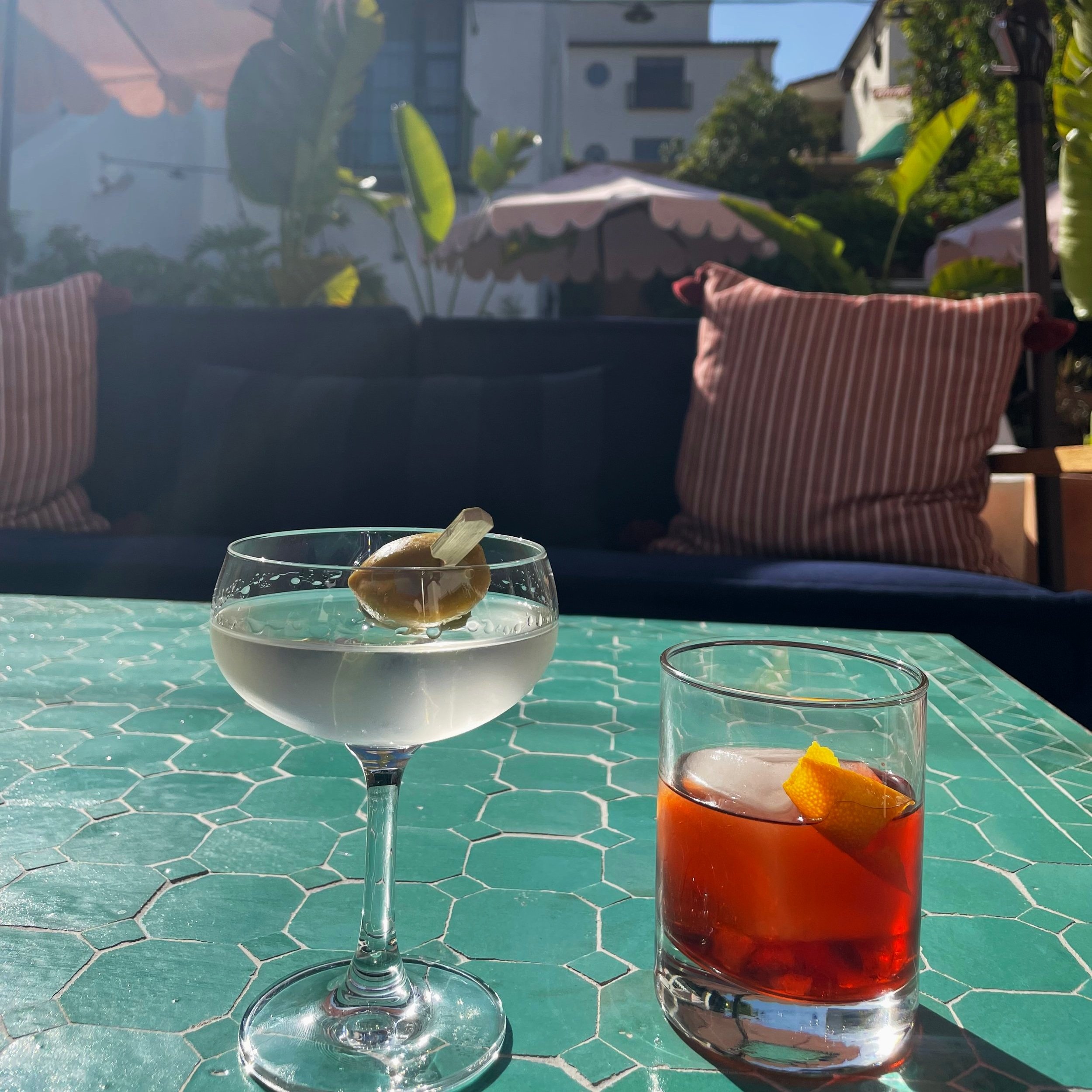 Happy hour at the Palihouse Santa Barbara