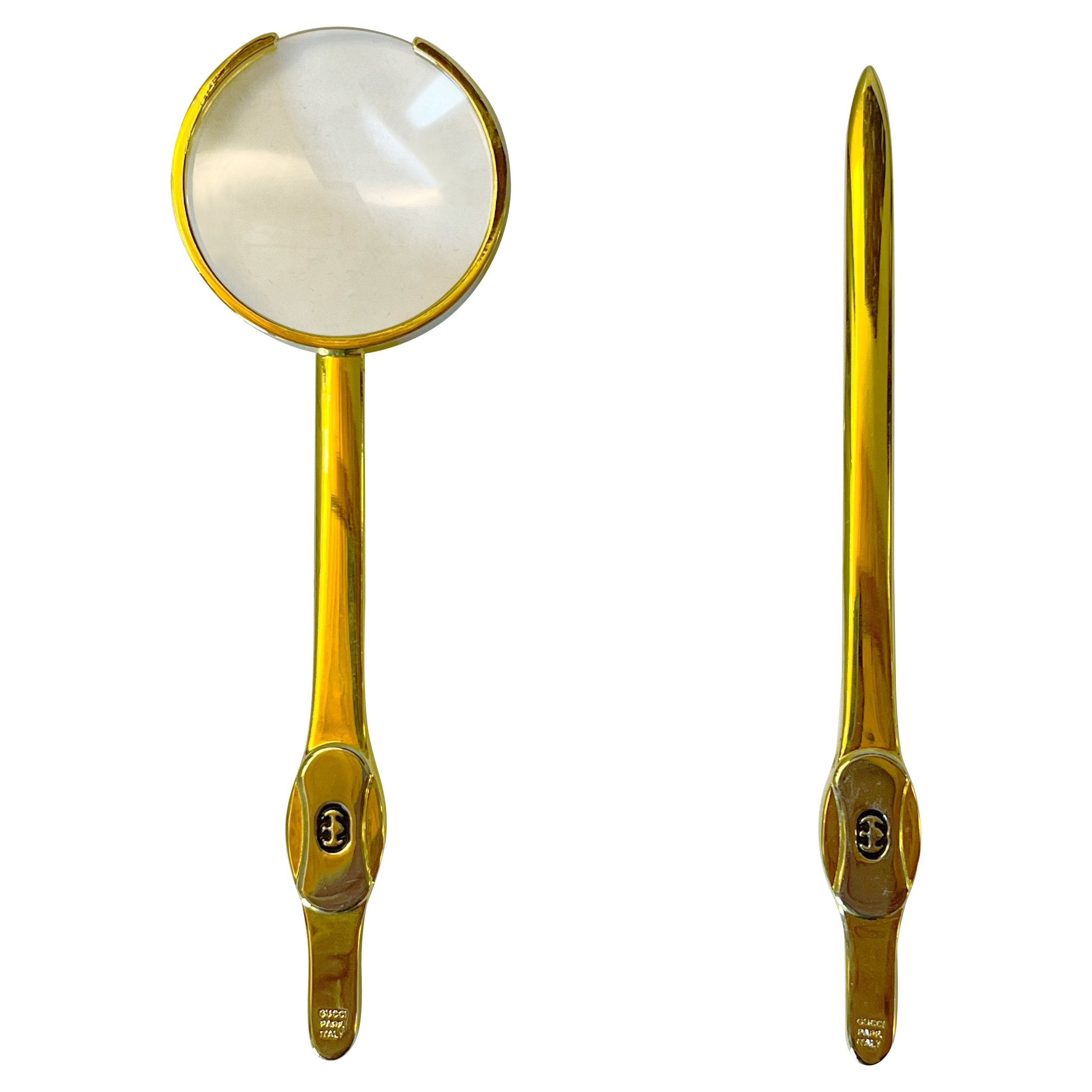 GUCCI Set of Magnifying Glass and Letter Opener