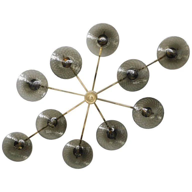 Dieci Shade Flush Mount