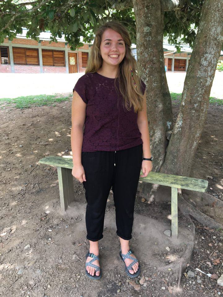 Sarah Bisel, 19 Hometown: Duluth, MN University: Minneapolis Community and Technical College Graduated in May with an Associate in Arts degree Escuelita role: 2nd/3rd grade teacher