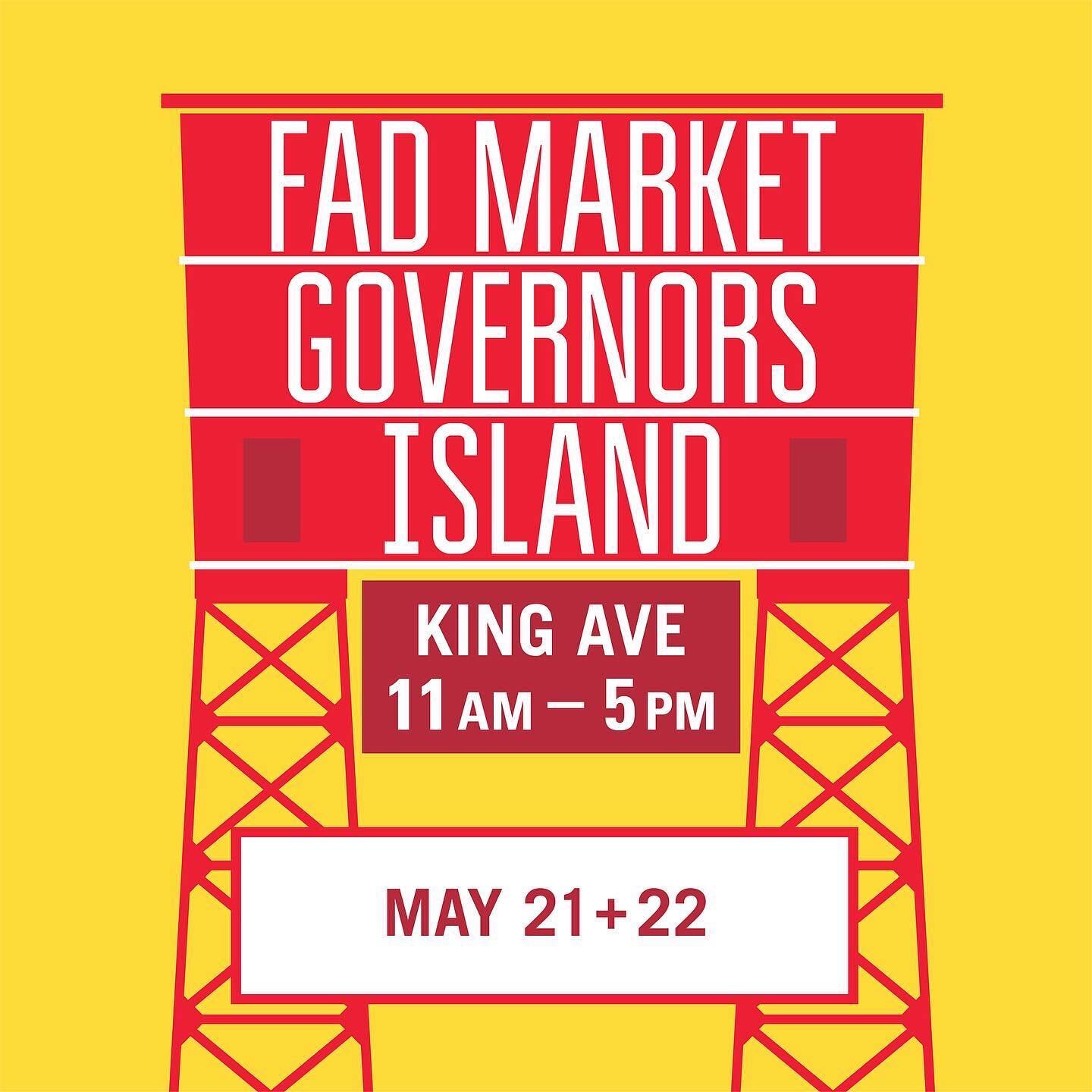 Starting this weekend, we&rsquo;ll be popping up outdoors @governorsisland every third weekend of the month from May to October on King Ave, steps away from Yankee Pier, where the Brooklyn ferries dock. Get your ferry tickets today and spend the day 