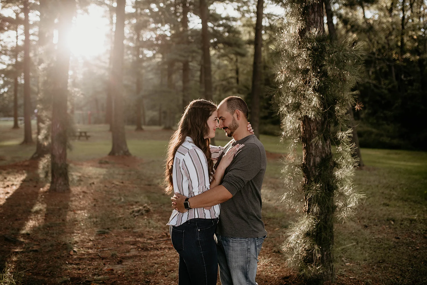 Megan and Langston | Atwood Lake Engagement Session