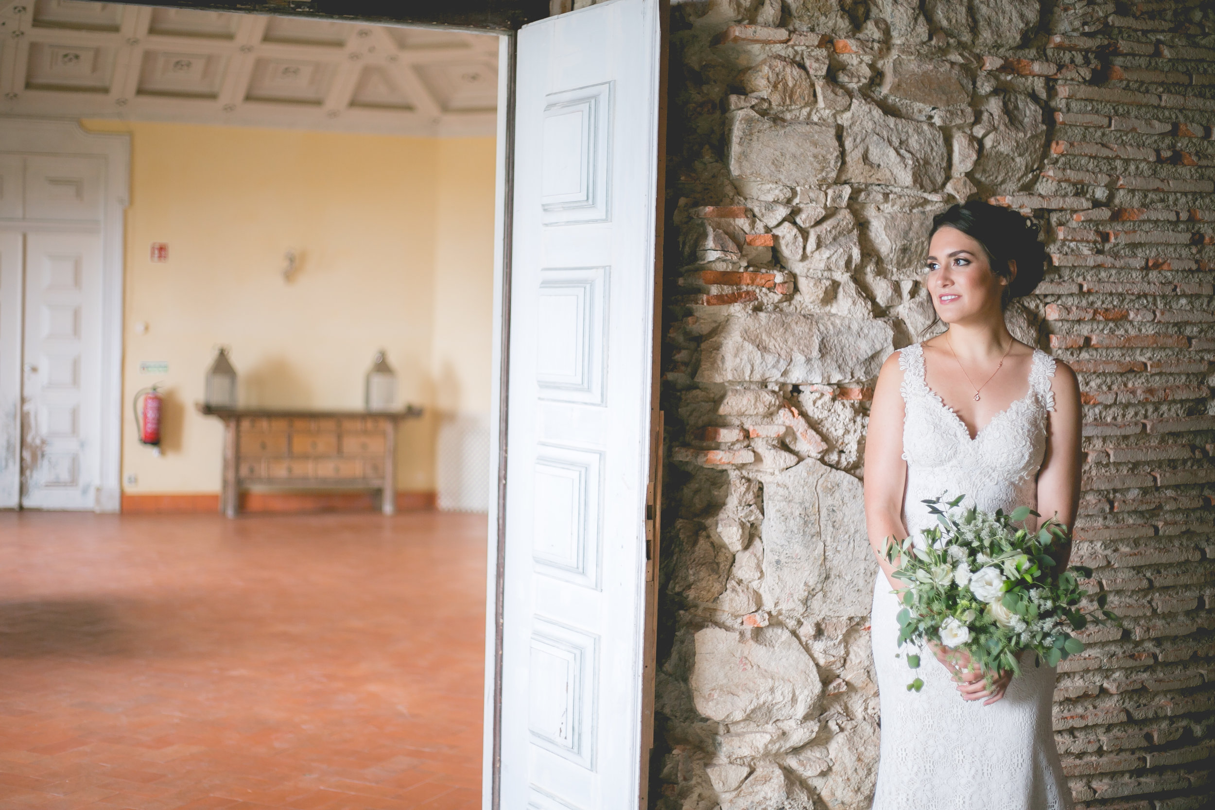 Monserrate Palace Portugal Destination Wedding First Look