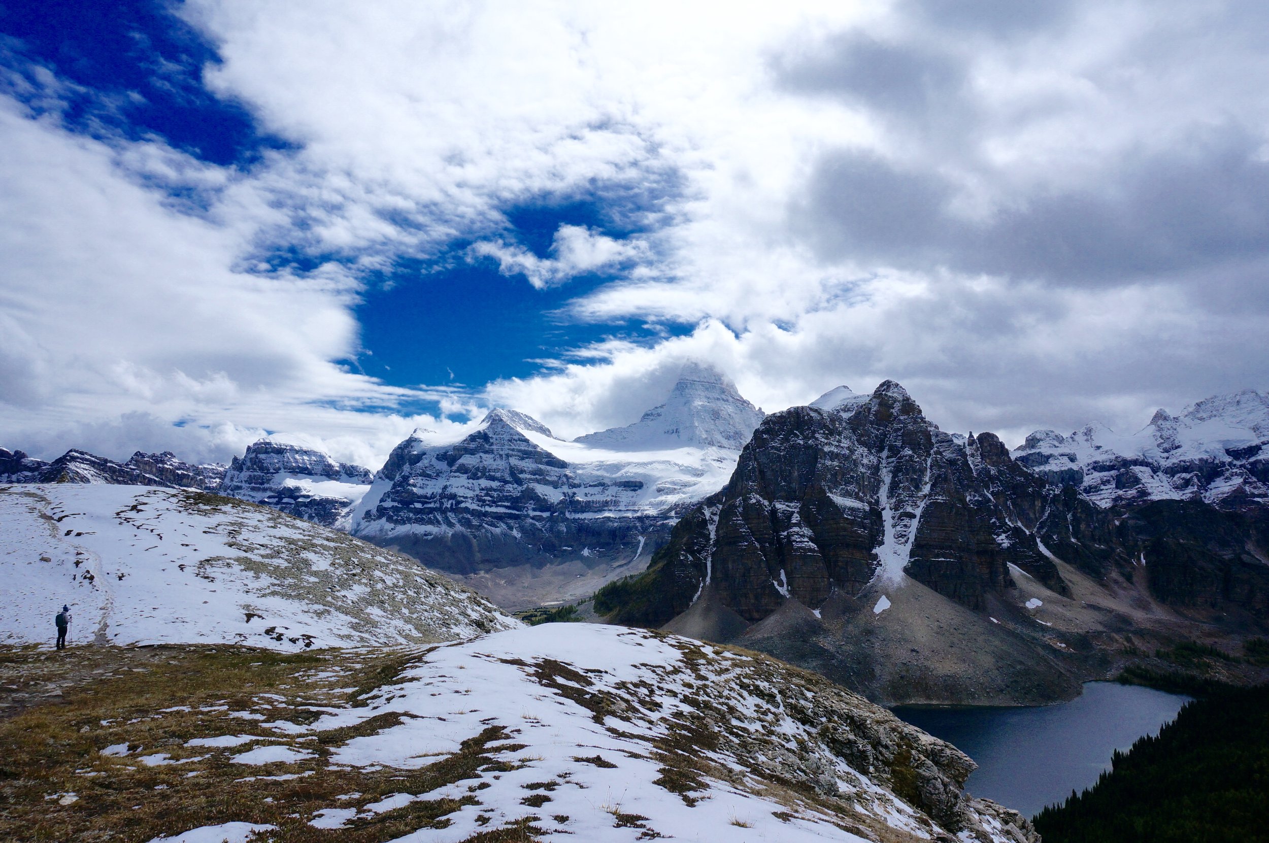 Backpacking To Mount Assiniboine Maura Brady