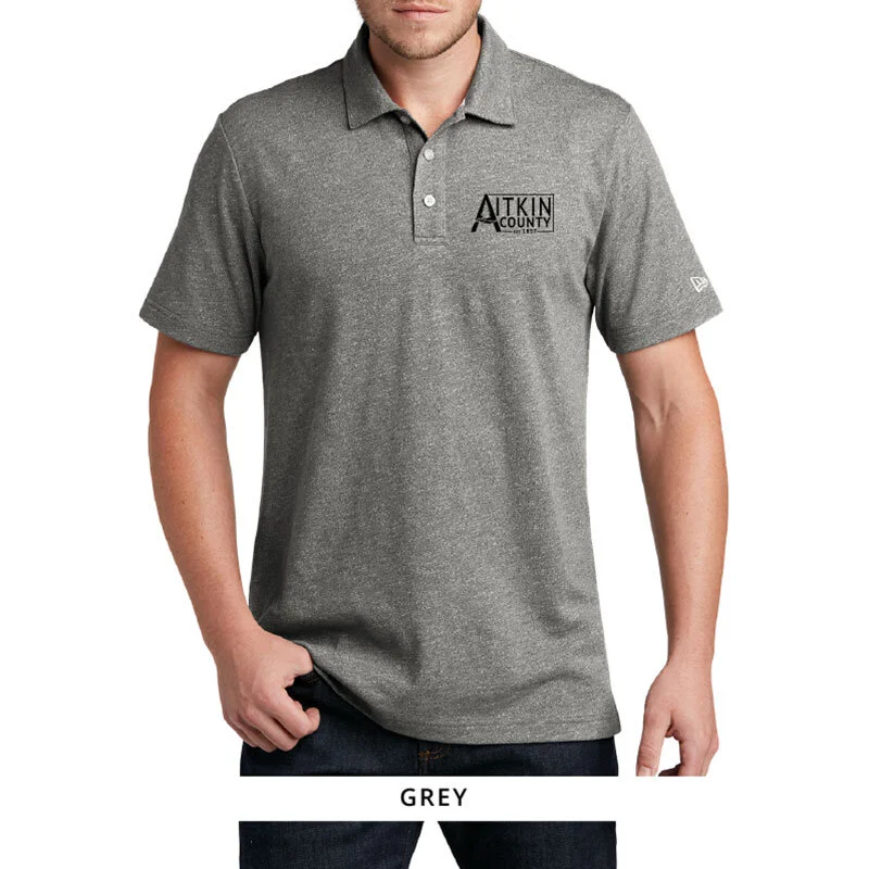 AC | New Era ® Slub Twist Polo — Shirts Plus of Aitkin