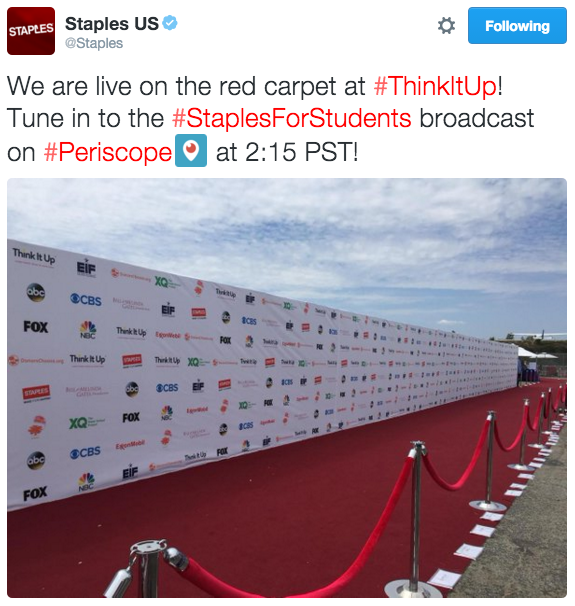Live Periscope Broadcast