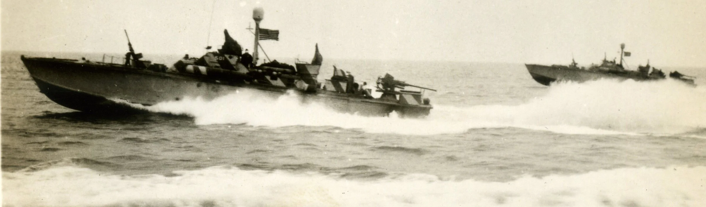 Book Figure 94. PT boats in Channel waters. Jack Sherertz collection.