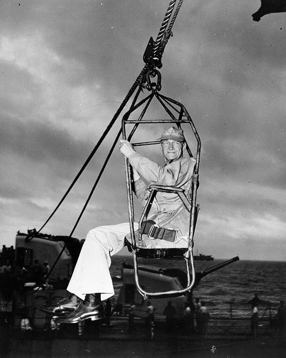 Book Figure 91. World War II Bosun’s chair