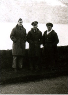 Book Figure 108. Lt. Sherertz with Russian officers