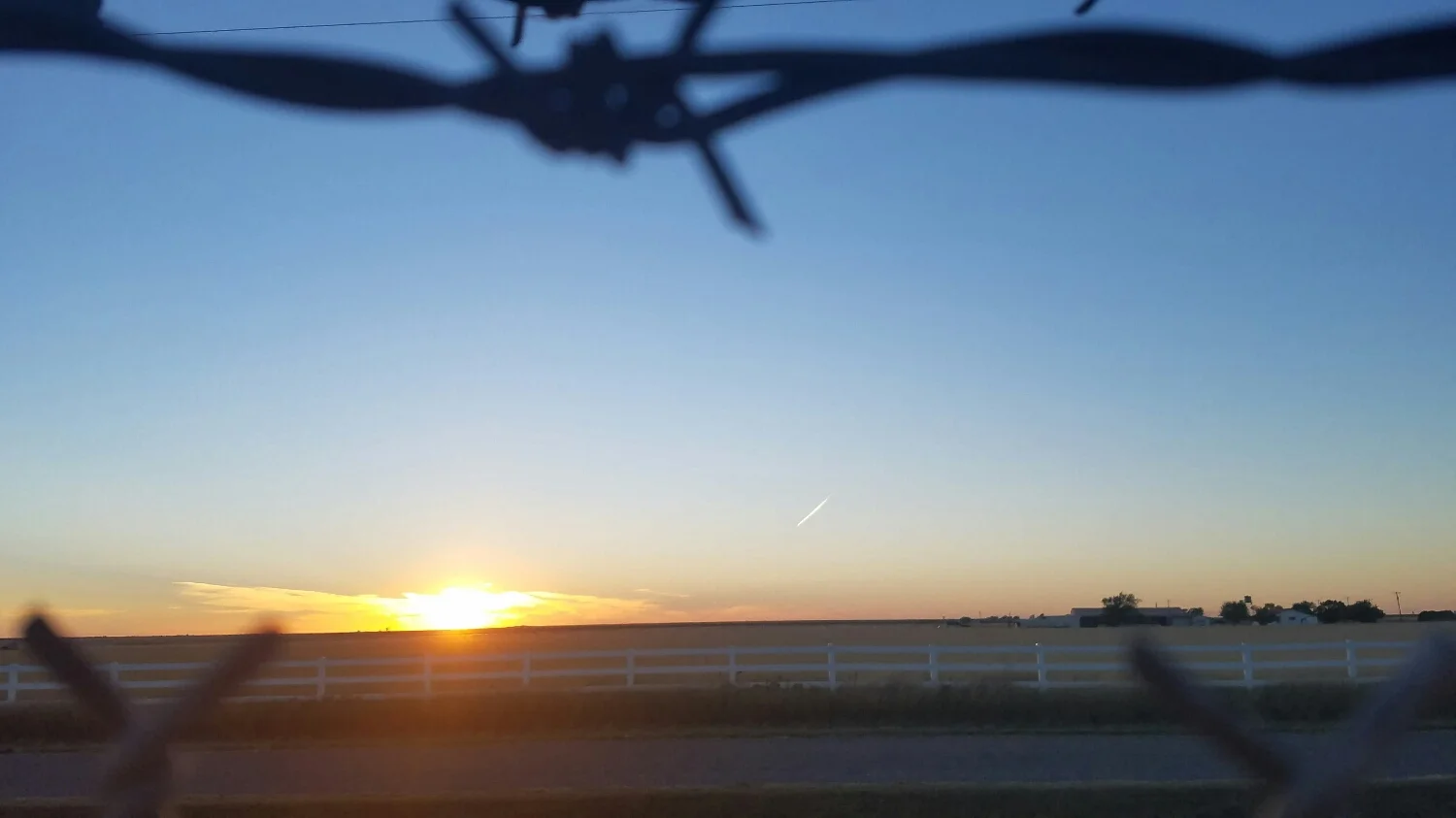 Amarillo sunset