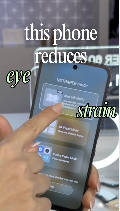 The Smartphone Screen Designed to Reduce Eye Strain
