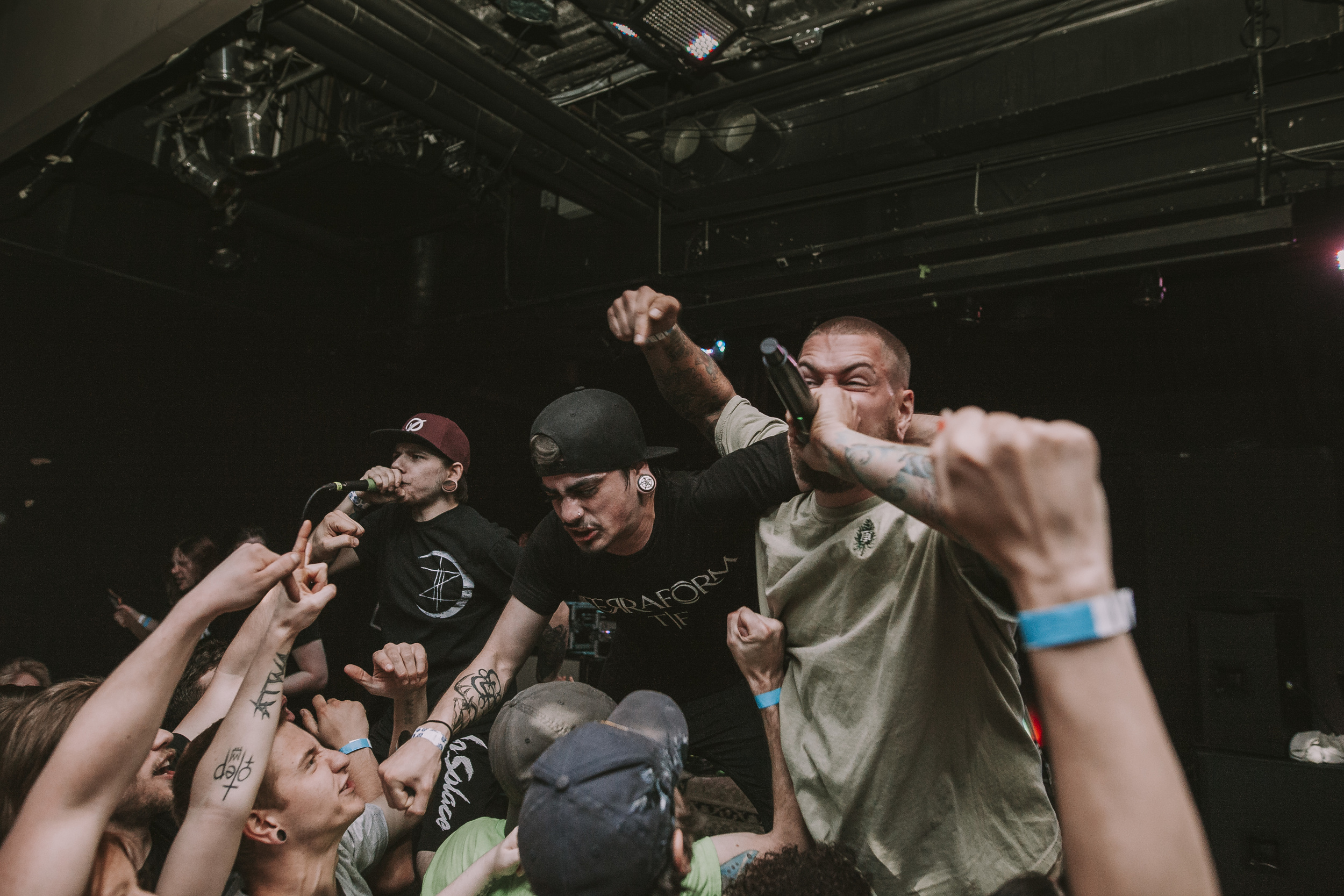 Louis Hamel (Ex-By The Thousands) doing guest vocals in St. Paul, Minnesota