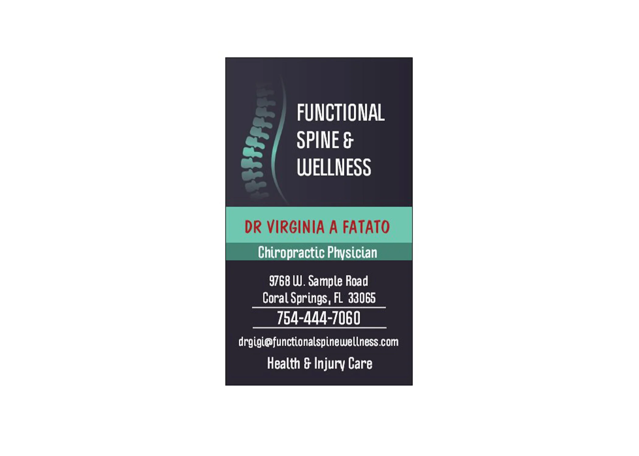 Functional Spine and Wellness- Dr. Virginia Fatuto