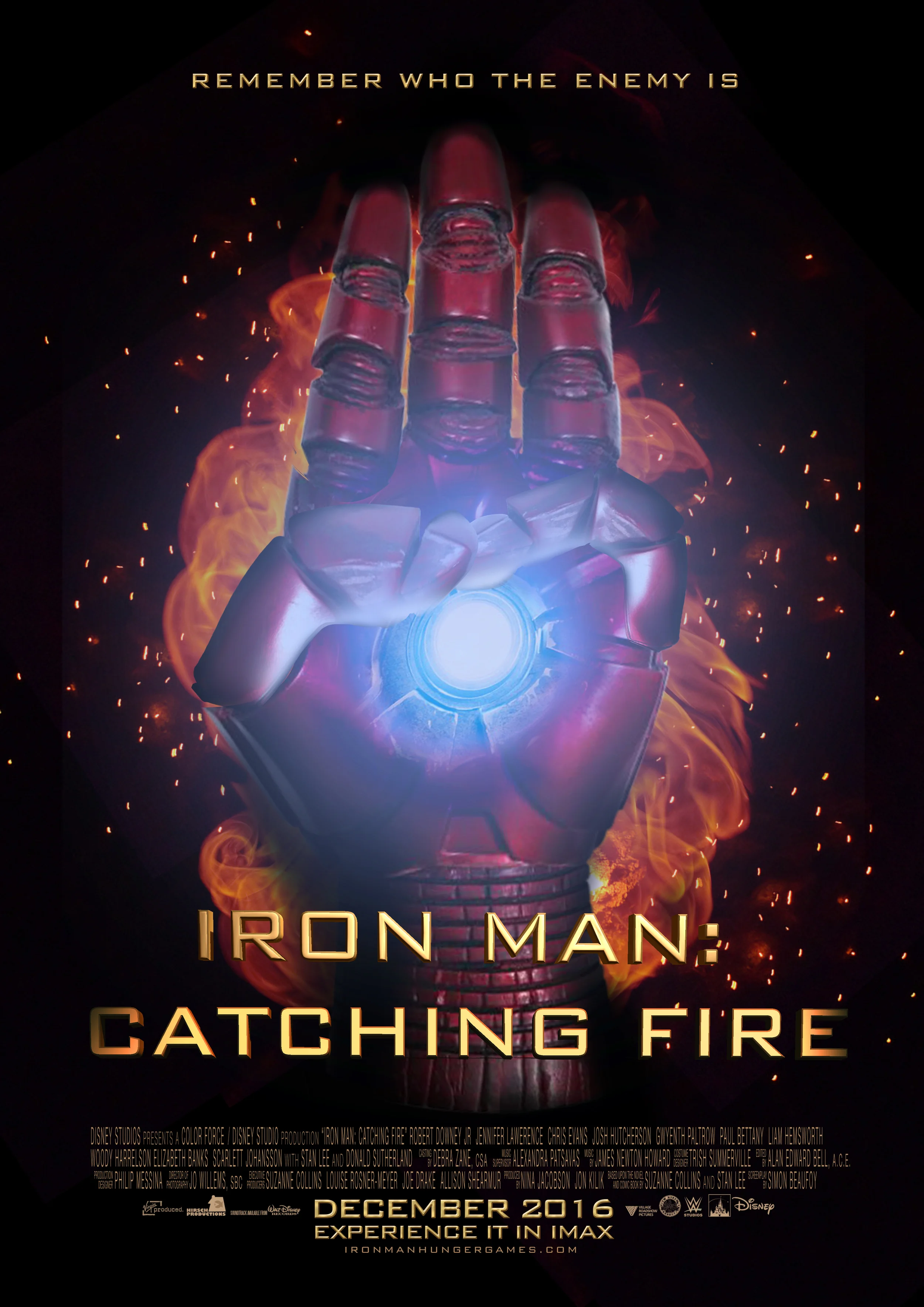 Iron Man, The Hunger Games: Catching Fire
