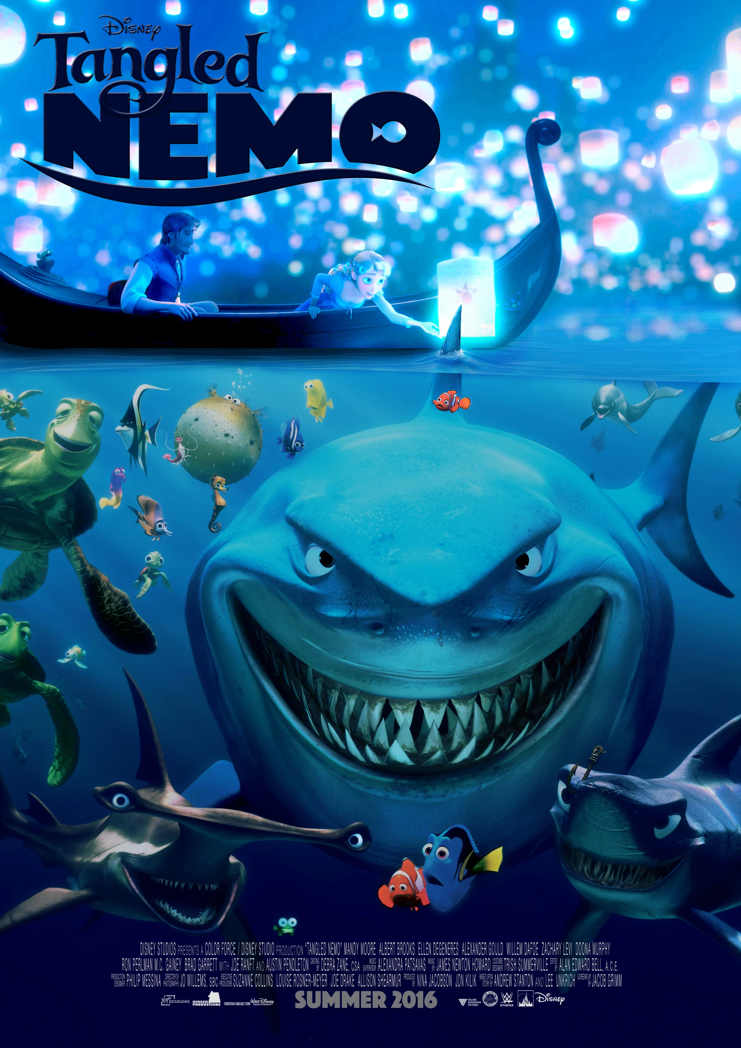 Tangled, Finding Nemo