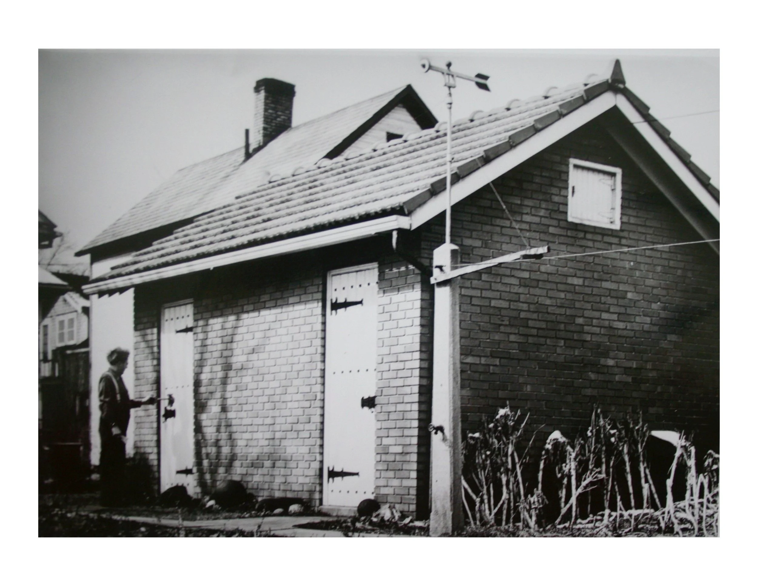 Mooney opening the 1936 museum.