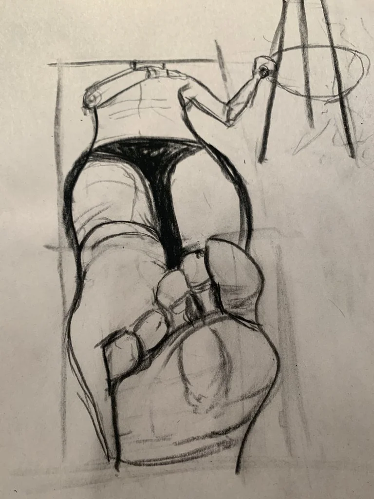 "Big Foot" Charcoal