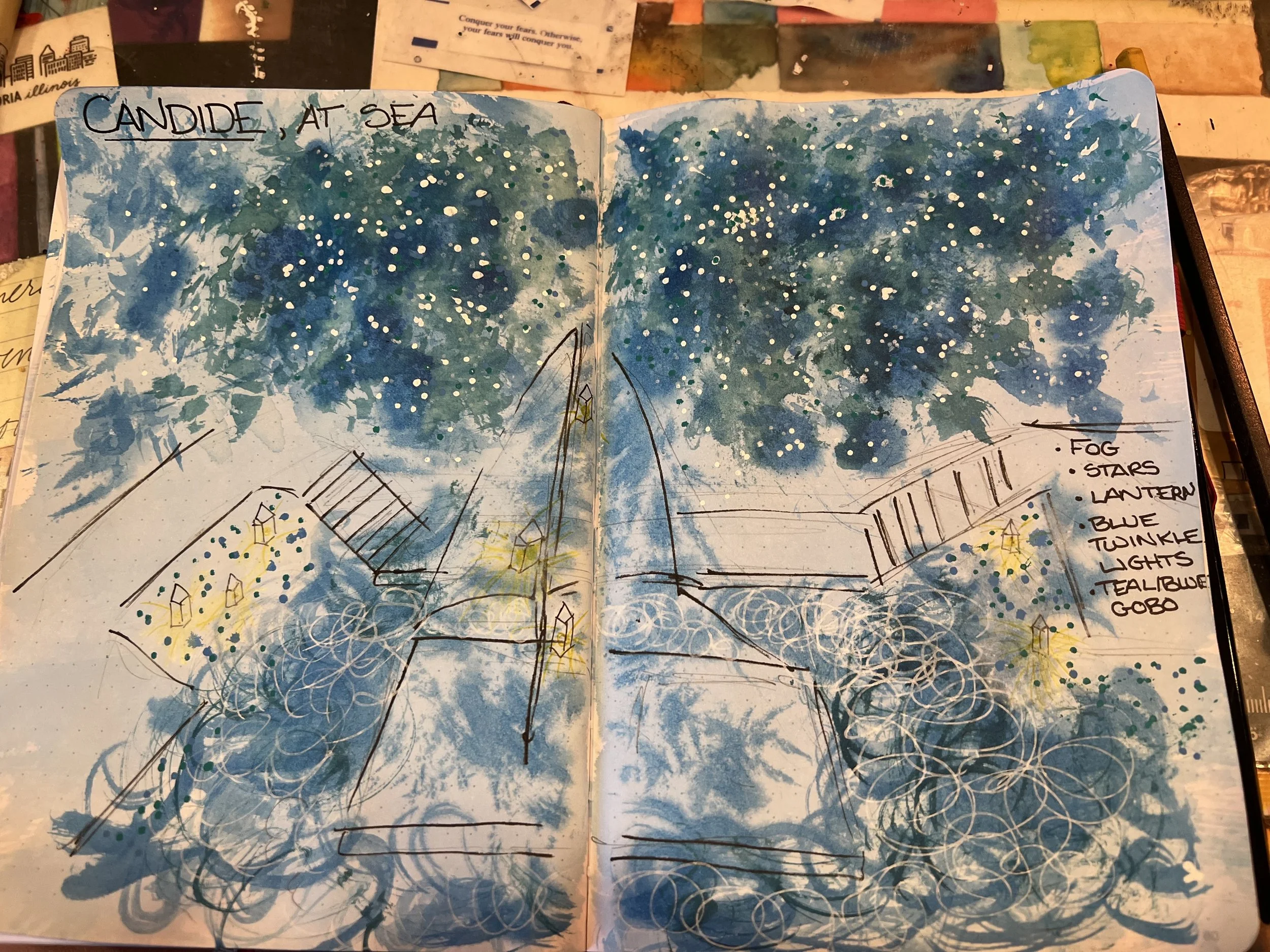 Concept Sketch "At Sea"