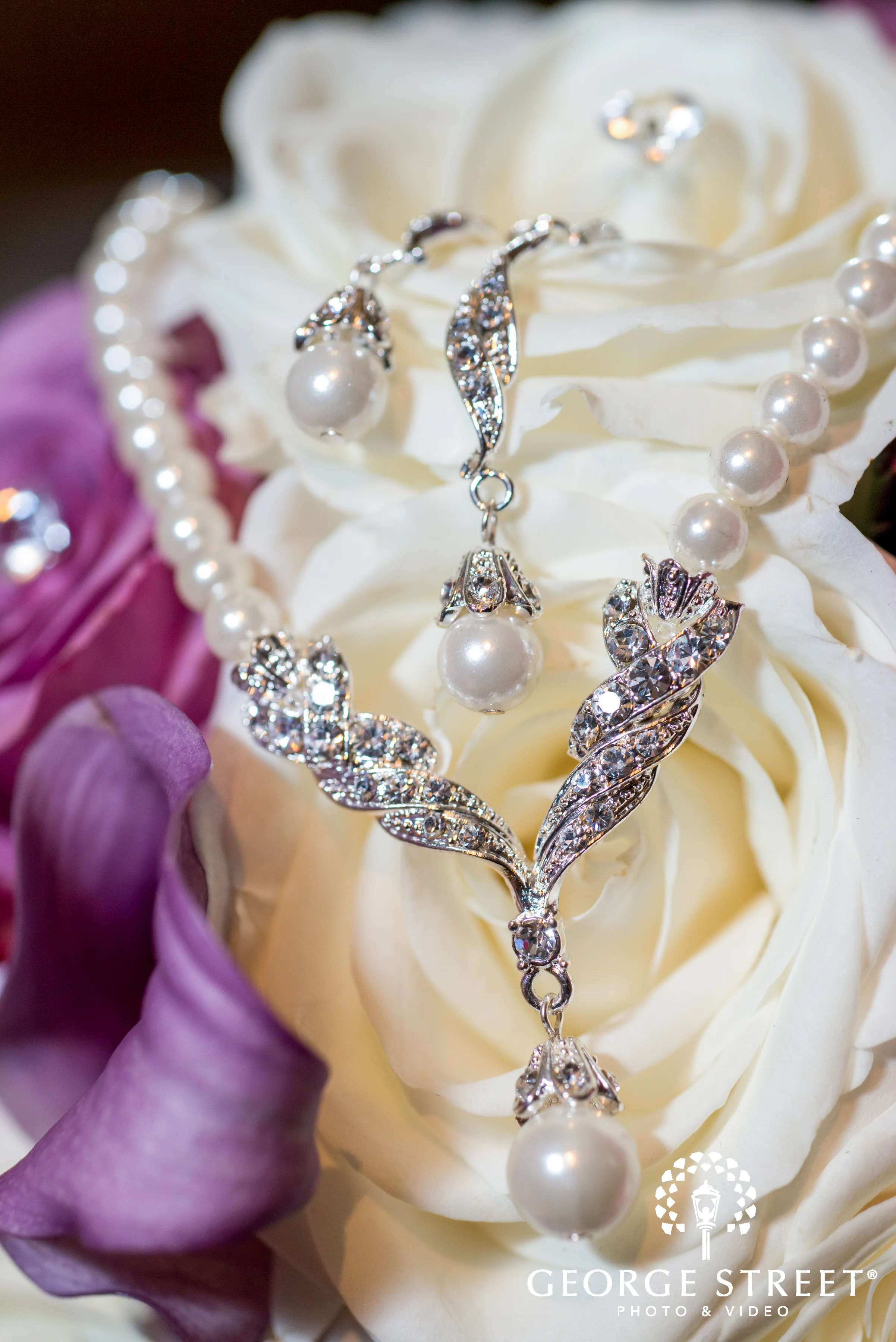  Bridal detail shot. Accessory style #AR0251  Image by George Street Photo &amp; Video  