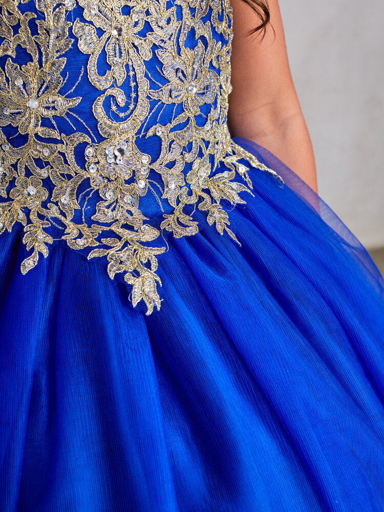 Marys Bridal MQ2138 Royal Blue and Gold Quince Dress | Burgundy and Gold  Quince Dress — Danielly's Boutique