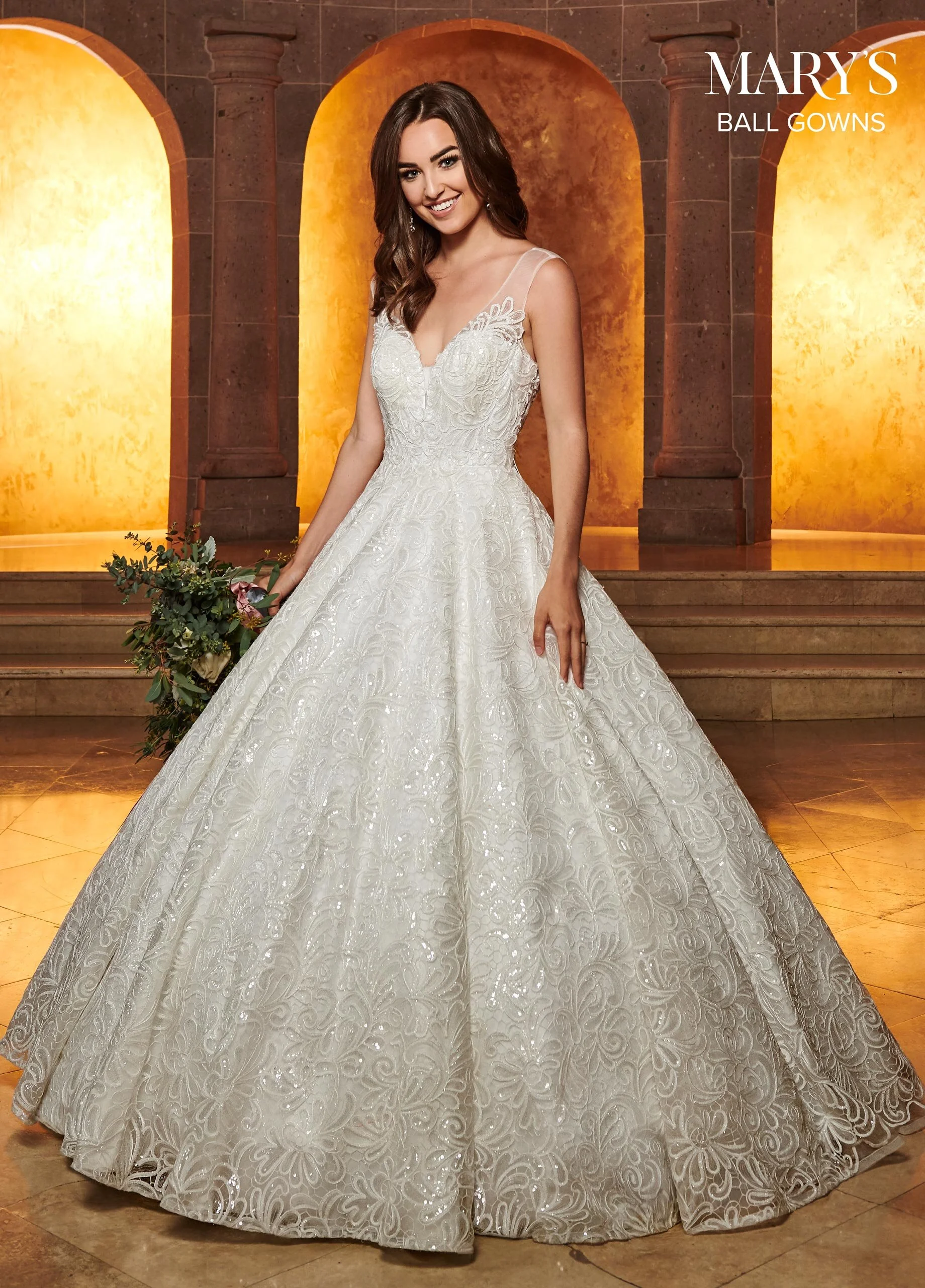 Marys Bridal Ball Gown Wedding Dress 