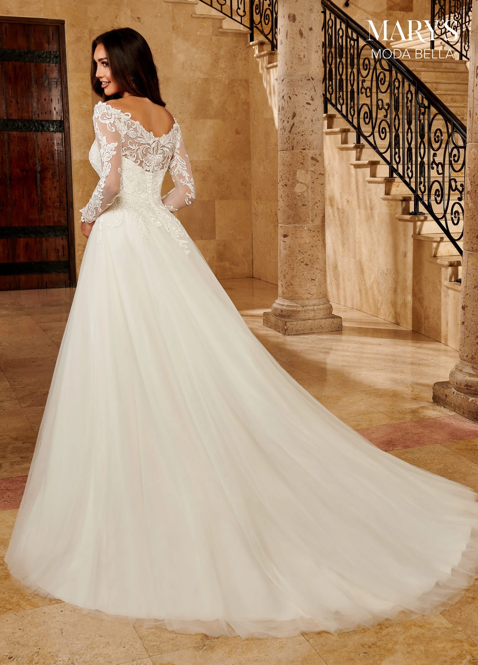 Marys Bridal A-line Wedding Dress- MB2126 — Danielly's Boutique