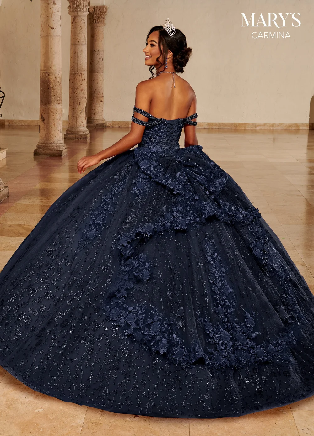 Black And Blue Quinceanera Dresses