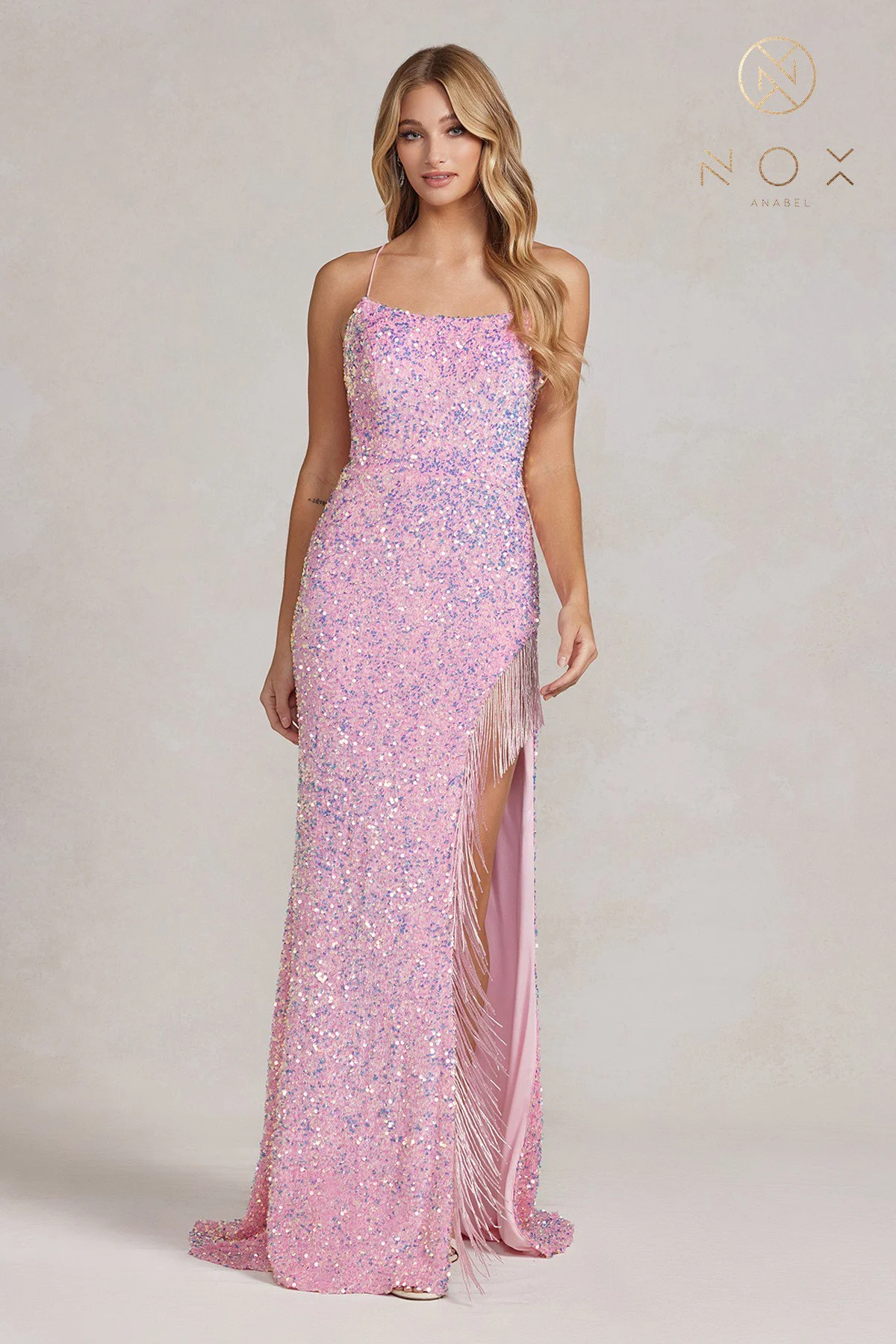 Alluring Pink Prom Dress - Exude Charm and Sophistication with Mysterious Beauty!