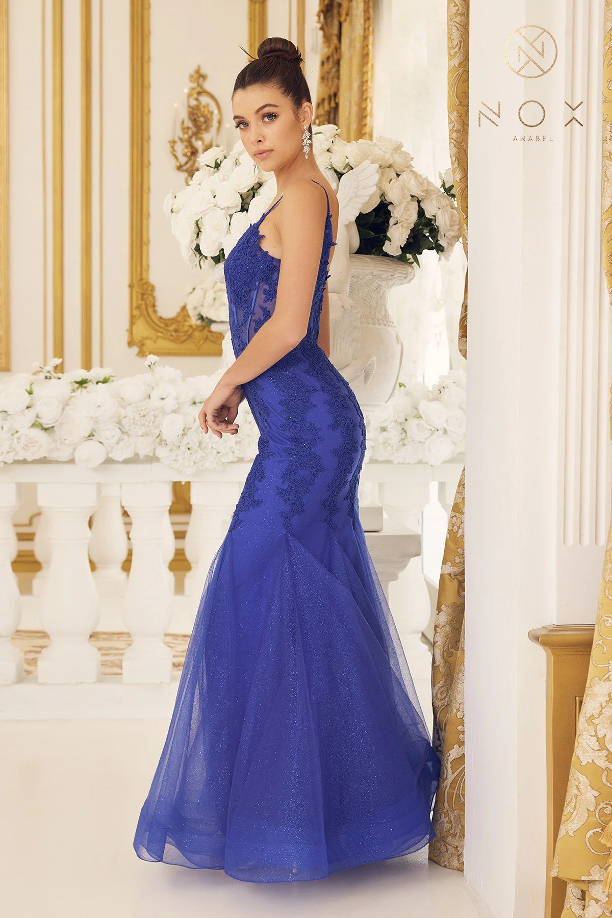 Enchanting Royal Blue Mermaid Prom Dress - Step into Luxury and Captivate the Crowd!