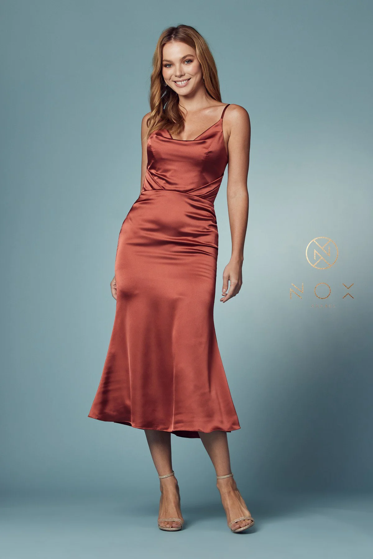 Captivating Rusty Rose Prom Dress - Radiate Confidence and Charm on Your Prom Night!