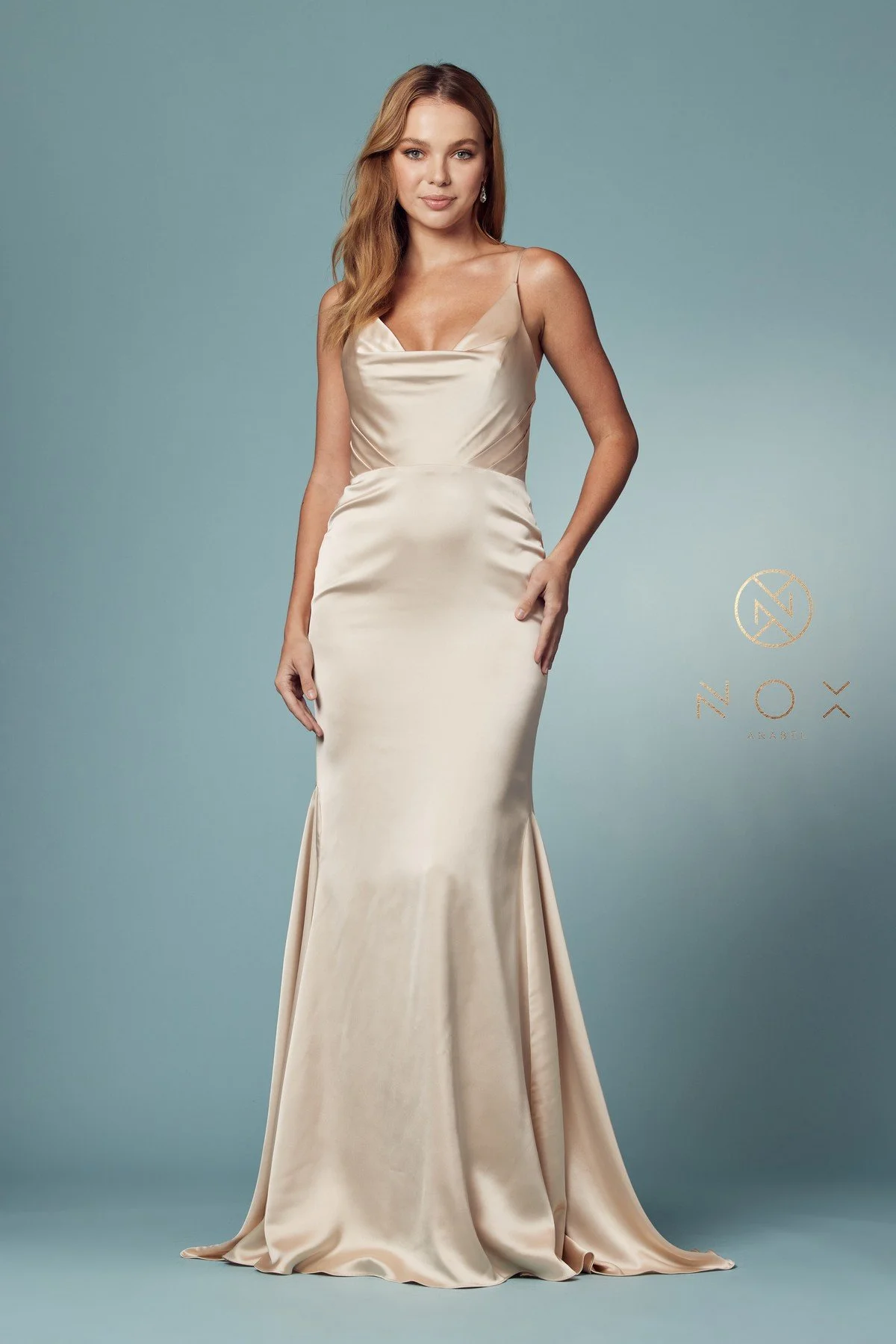 Timeless Champagne Prom Dress - Elevate Your Look with Enduring Sophistication and Grace!