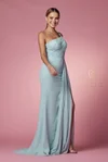 Timeless Sea Foam Prom Dress - Elevate Your Look with Enduring Sophistication and Grace!