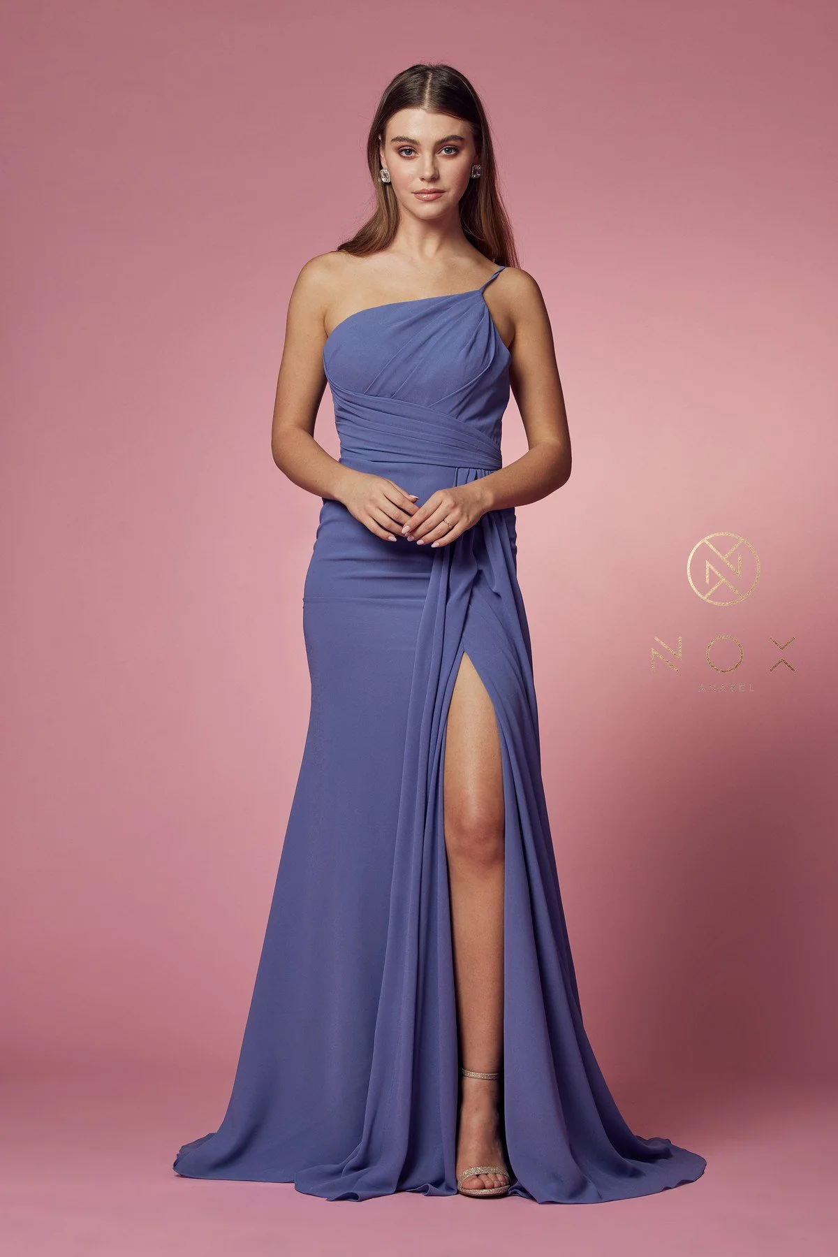 Timeless Slate Blue Prom Dress - Elevate Your Look with Enduring Sophistication and Grace!