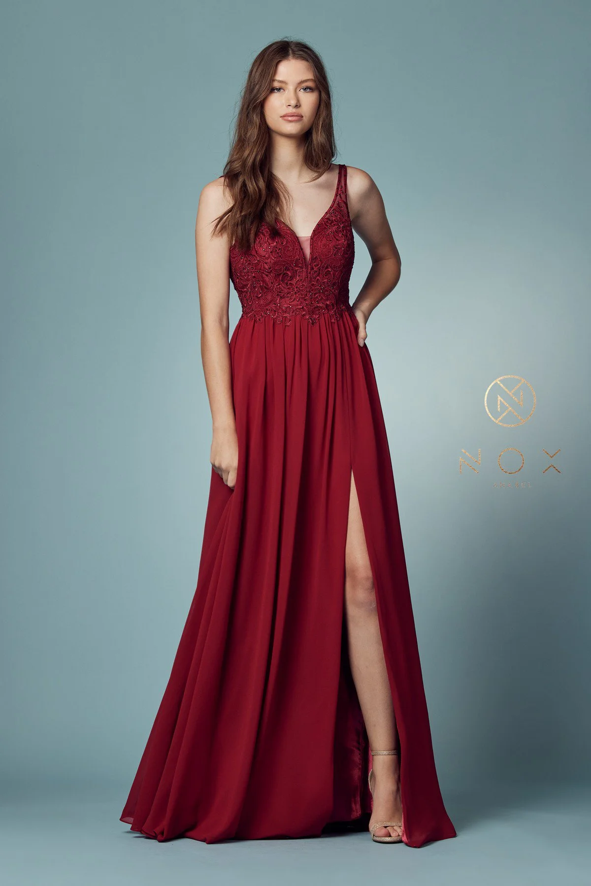 Mesmerizing Burgundy Prom Dress - Make an Entrance with Fresh and Chic Fashion!
