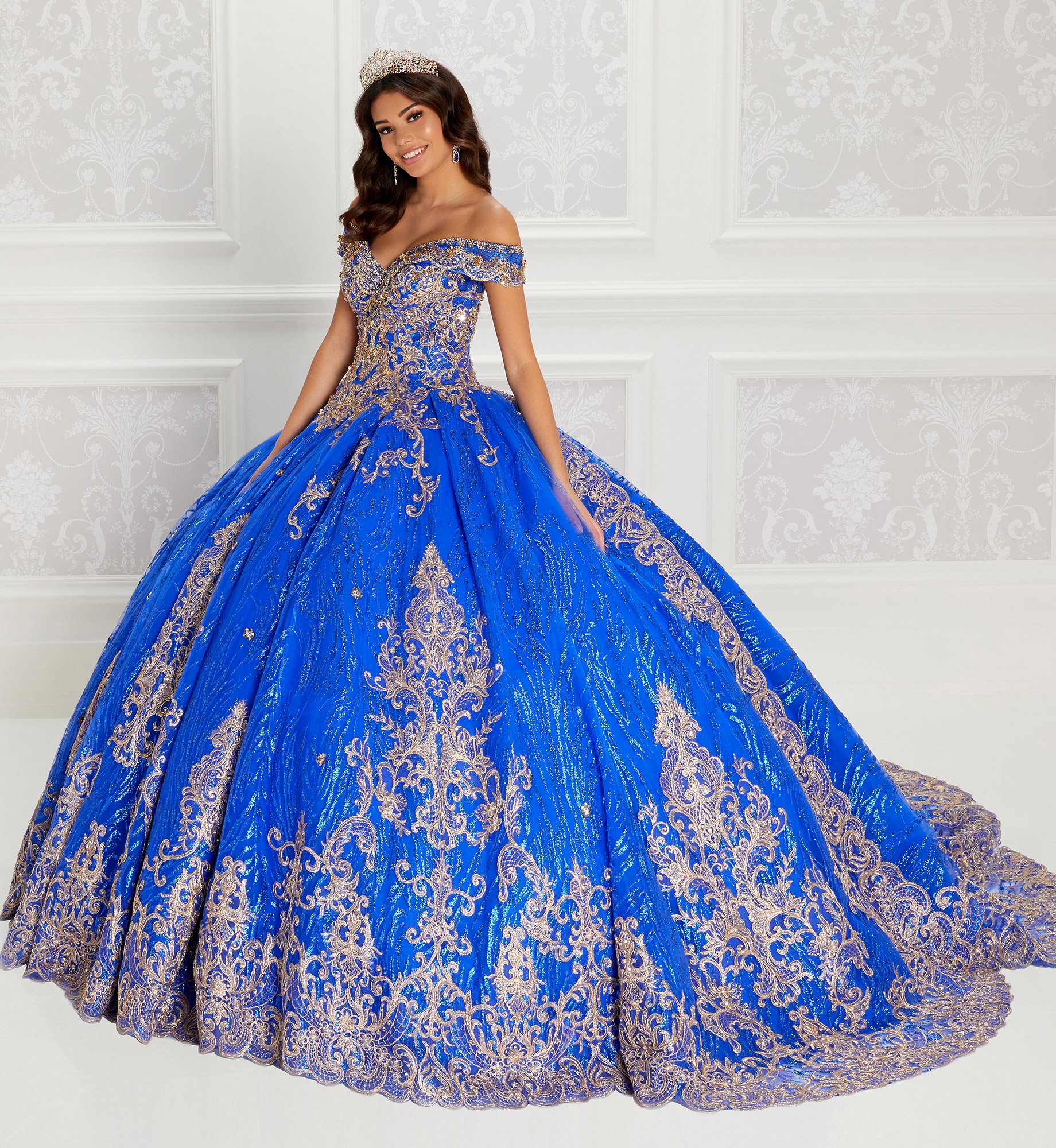 Royal Blue Quinceanera Dress from Princesa by Ariana Vara- PR30087 —  Danielly's Boutique