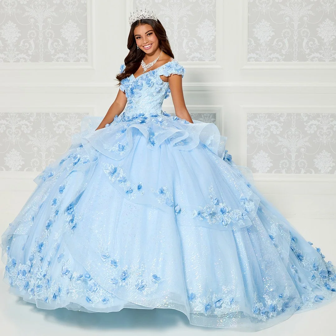 Light Blue Quinceanera Dress from Princesa by Ariana Vara PR30113