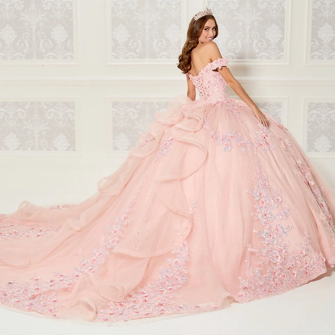 Blush Quinceanera Dress from Princesa by Ariana Vara PR30116 — Danielly's Boutique