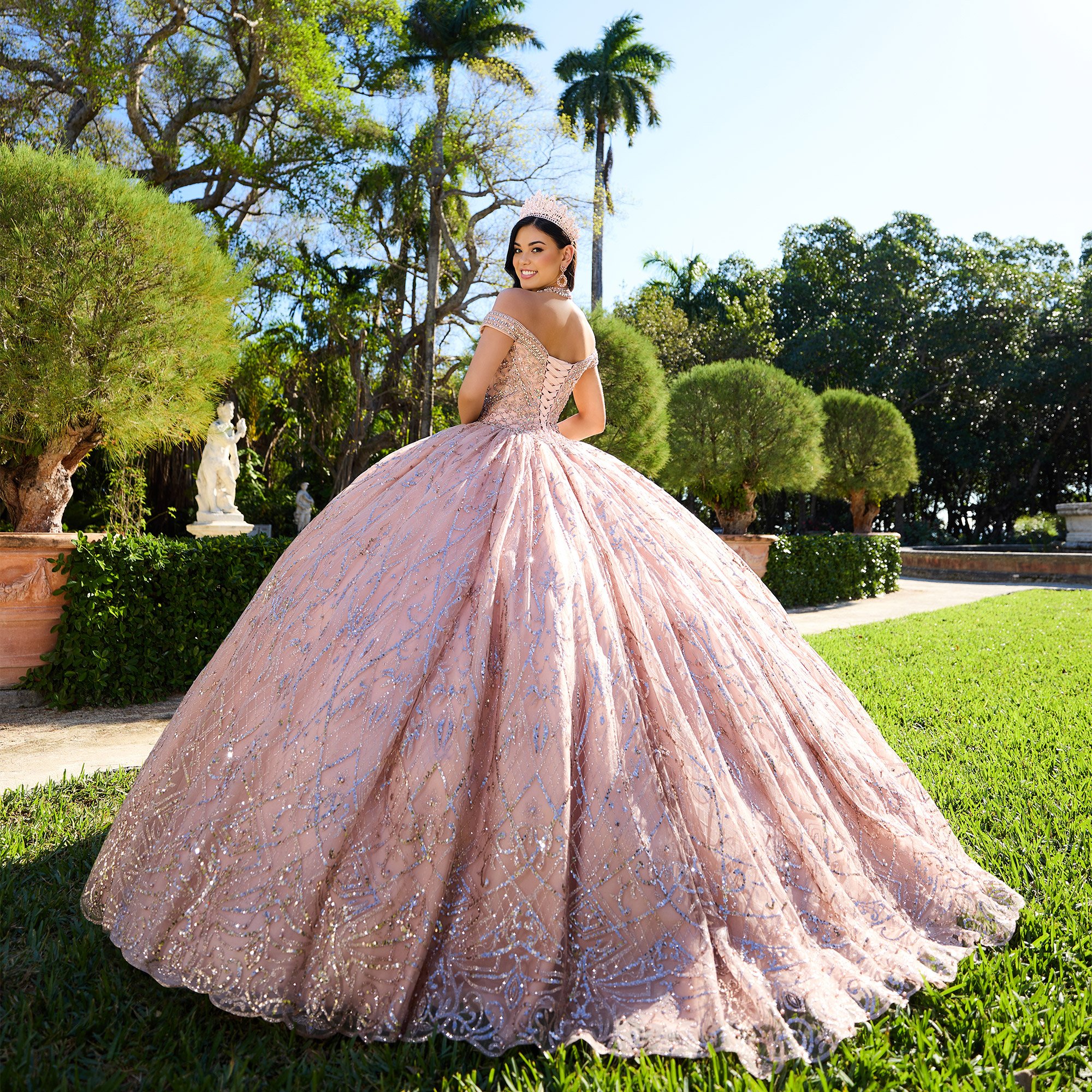 Rose Gold Quinceanera Dress from Princesa by Ariana Vara- PR30132 ...