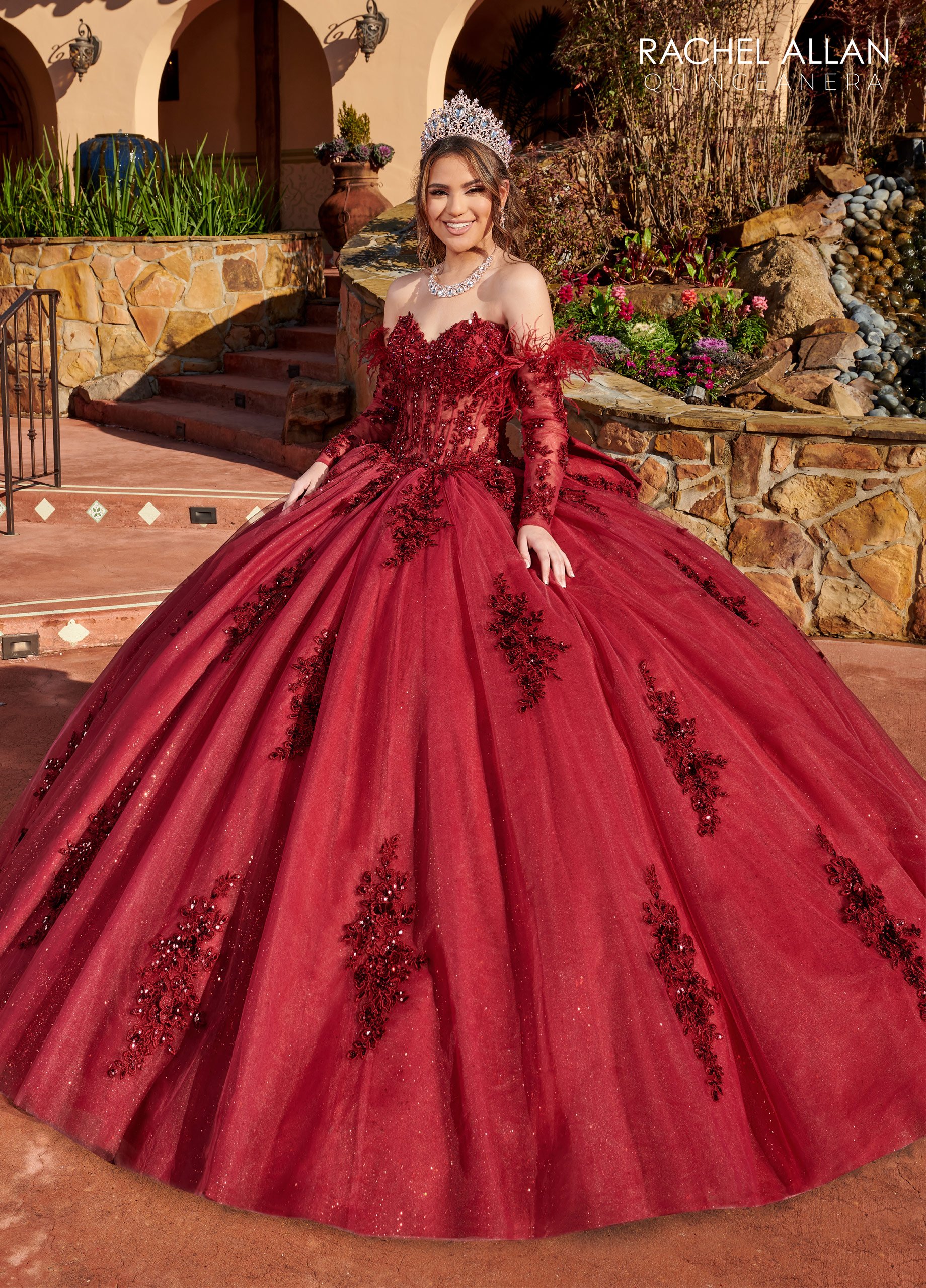Bell Sleeve Quinceanera Dress by Mori Lee Valencia 60156 - ShopperBoard