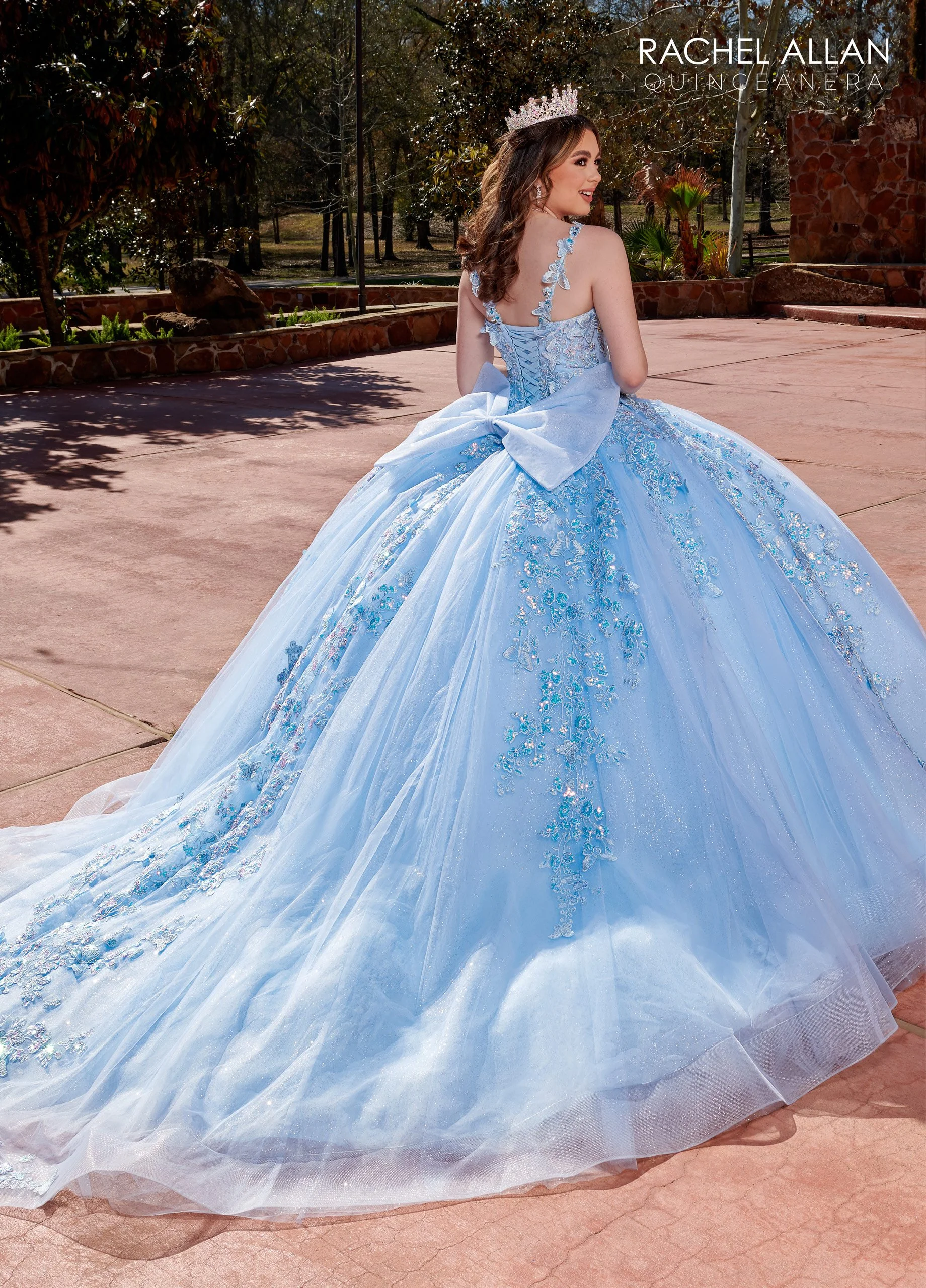 Light Blue Quinceanera Dress Rachel Allan- RQ2172 — Danielly's Boutique