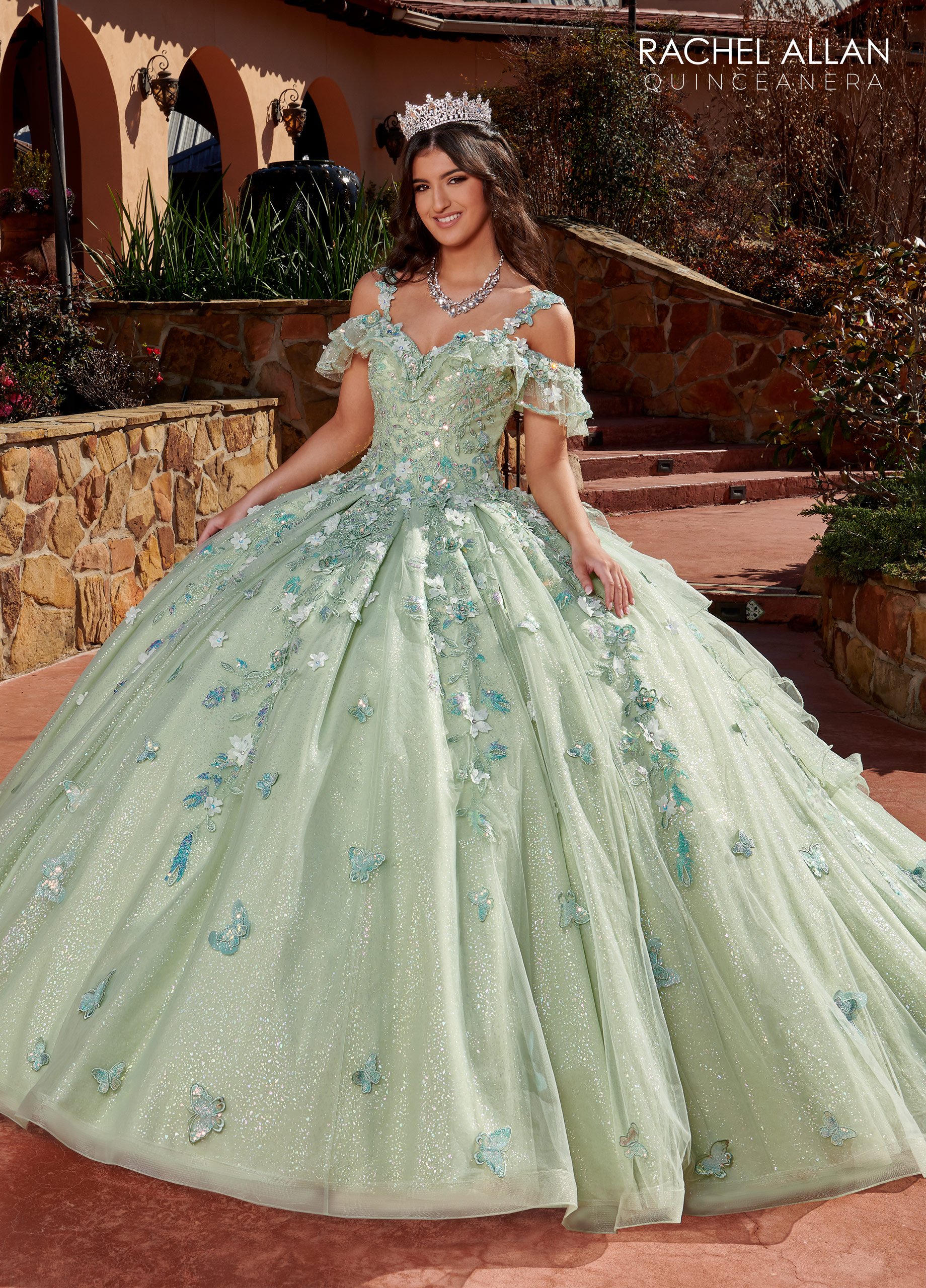 Layla K LK153 Corset Back Embellished Quinceanera Formal Ball Gown |  Princess ball gowns, Ball gowns, Gowns