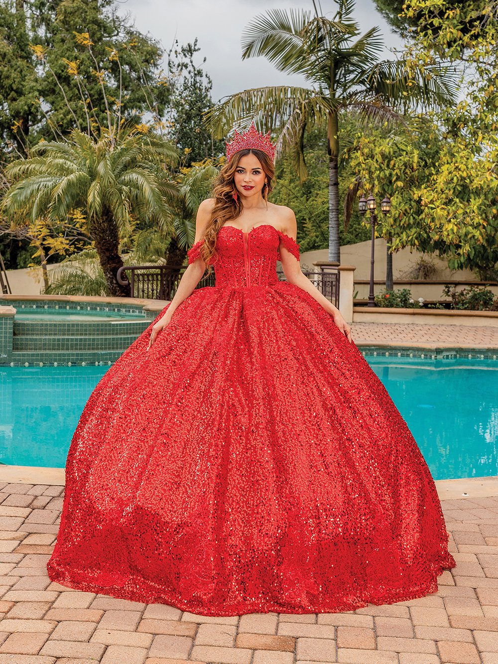 Buy Red Quinceanera Dresses Ball Gown off Shoulder Corset Plus Size Lace  Mexican 15 Year Old Sixteen Princess Sweet 16 Prom Dress Online in India -  Etsy