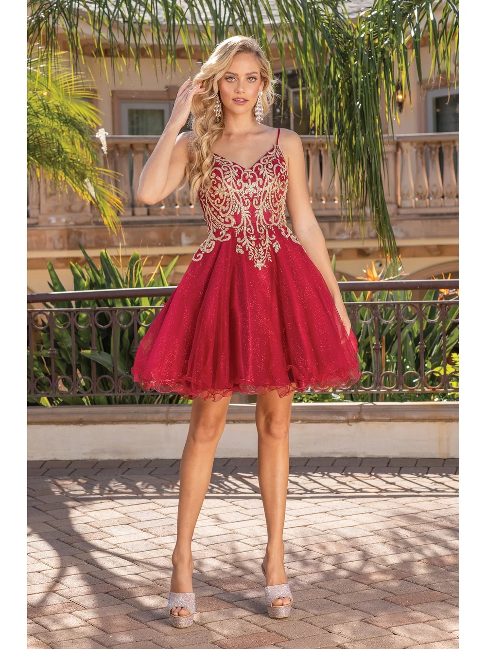 maroon and gold dama dresses Burgundy And Gold Dama Dresses Burgundy Glittered Dama Dress DQ3330 —  Danielly's Boutique