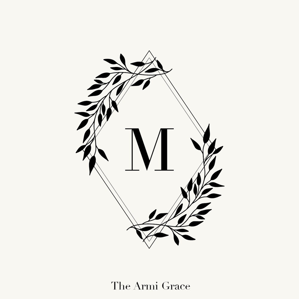 Semi-Custom Wedding Monogram — Amanda Tiberi: Luxury Designer