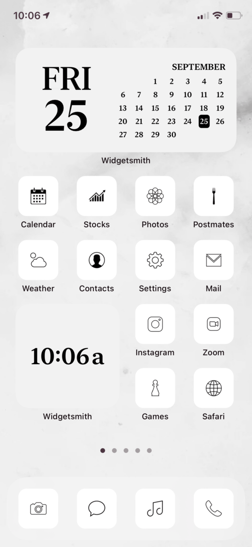 icon relógio  App icon design, Iphone icon, Black calender app icon