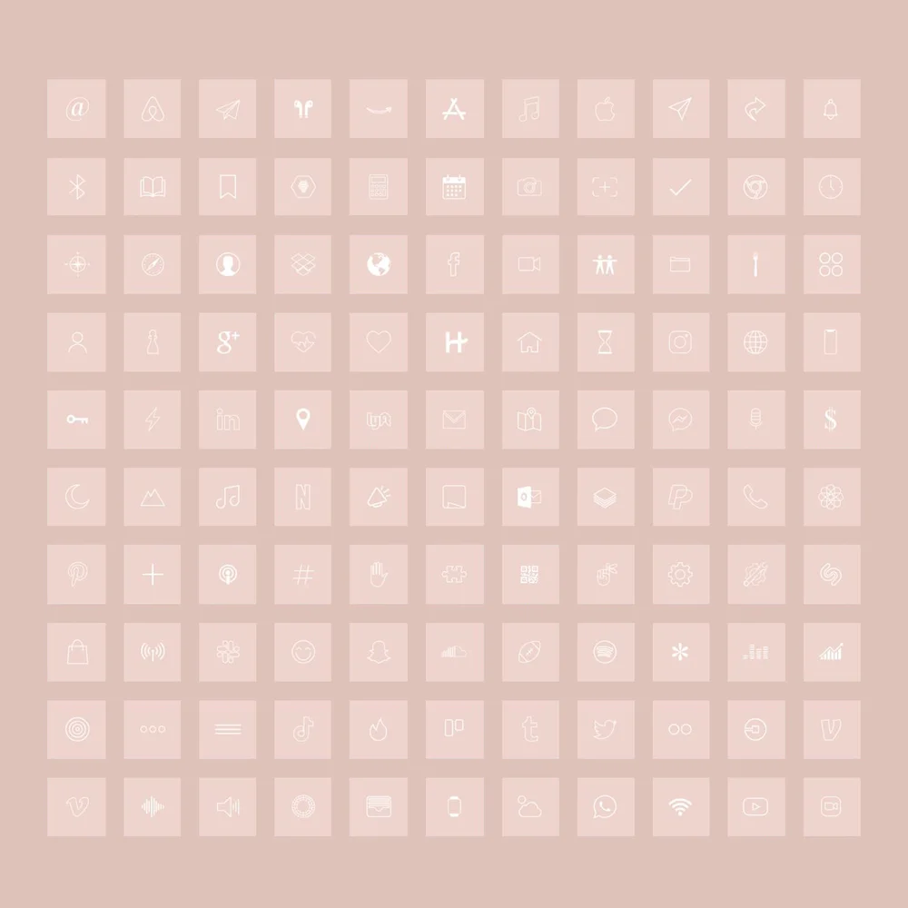Pink Apps Icon