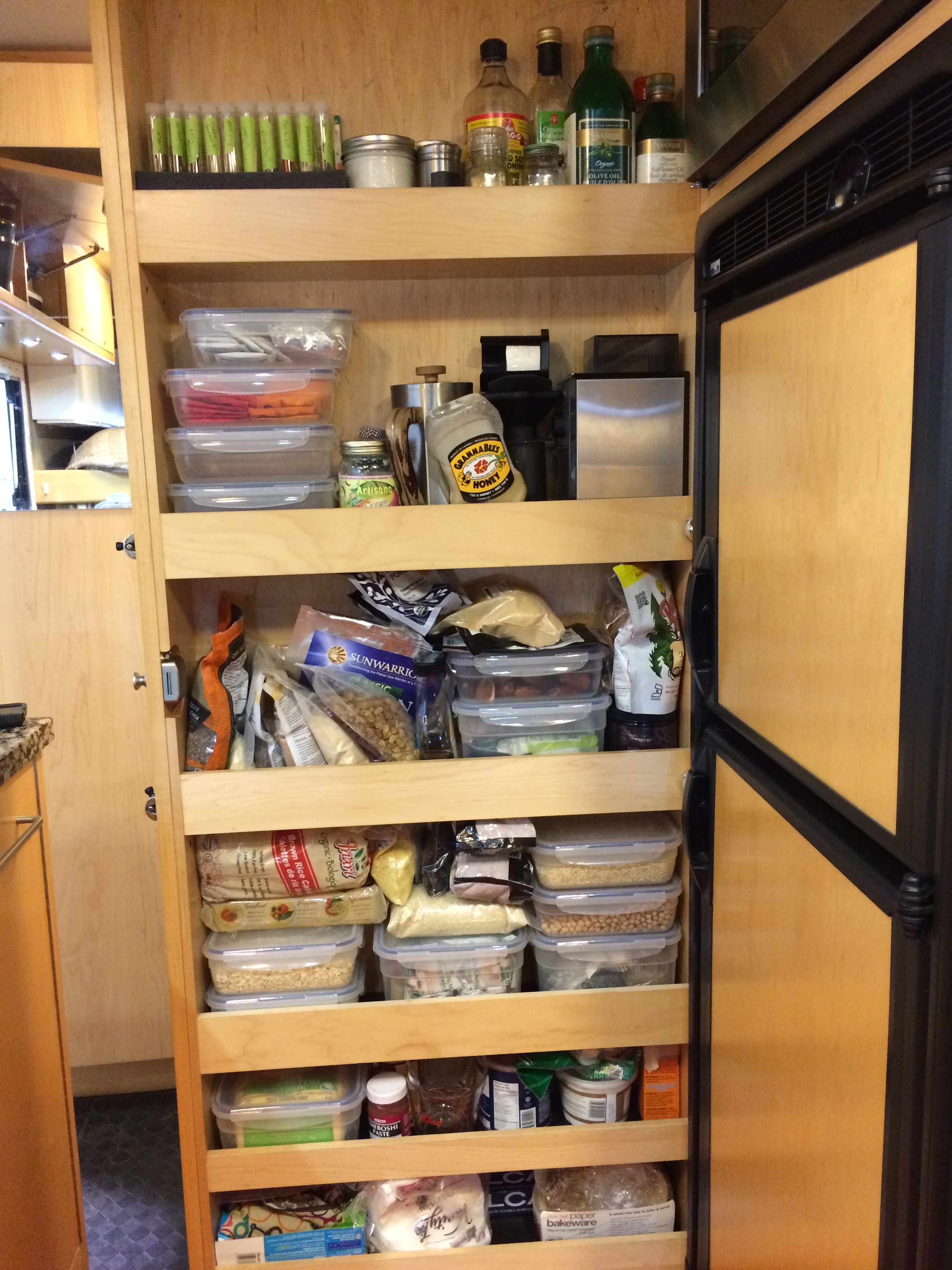 Our new pantry!