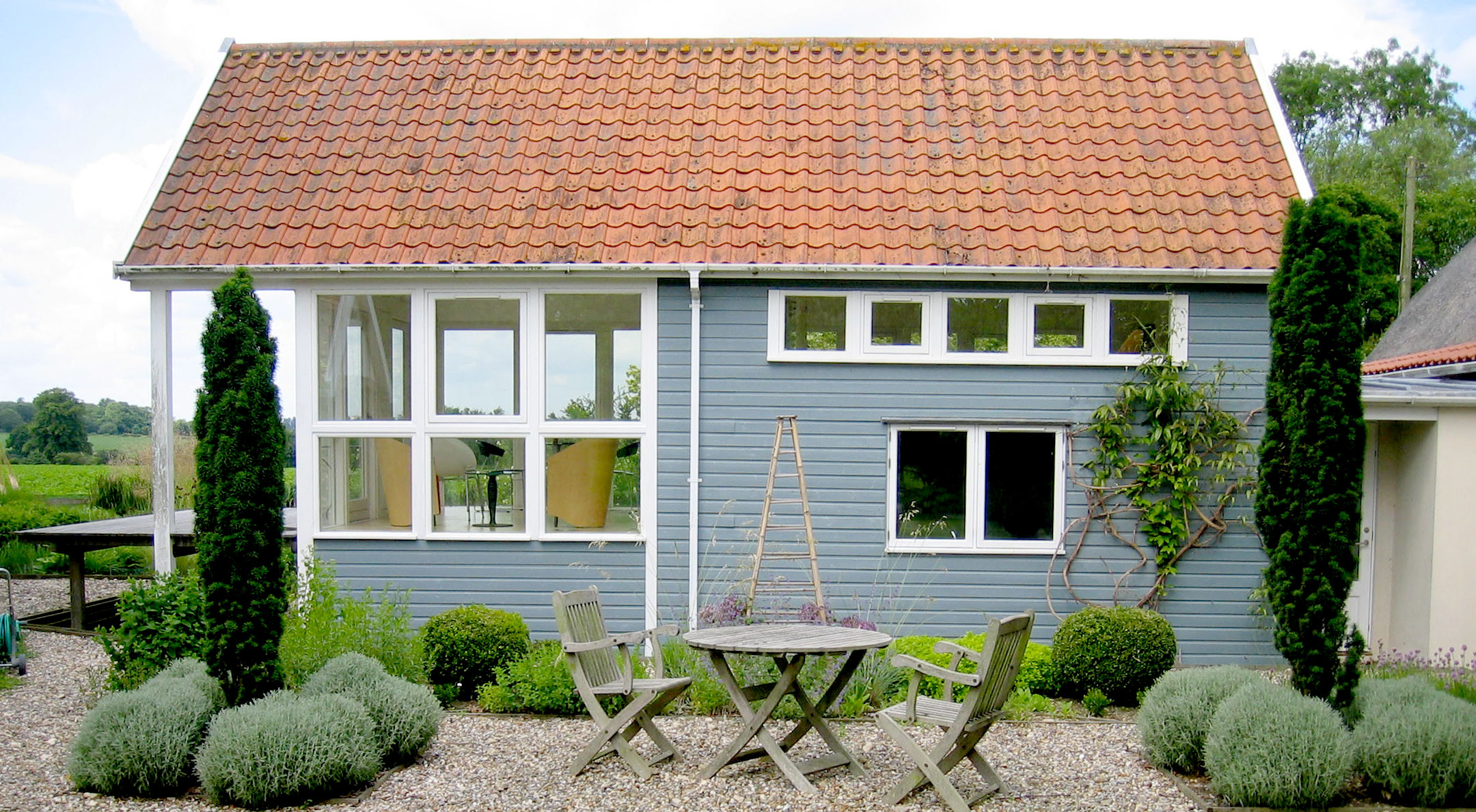 Hunston house extension listed suffolk modece architects contemporary dwelling